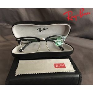 “RAY-BAN” Original Clubmaster Eyeglasses